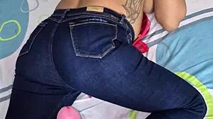 Brunette Venezuelan Wife Fucks Hard At Halloween Party In USA!