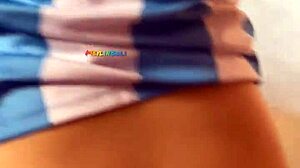 Vecinita Gets Passionate Fuck Cheating on Husband on Home Terrace in Homemade Infiel Video Filled with Cum First Part