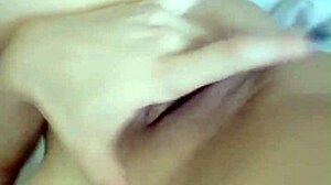 Brunette with Very Wet Pussy Masturbating with Fingers!