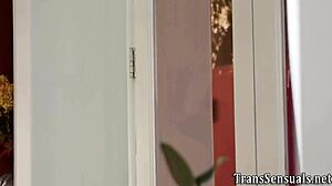 Asian Ladyboy Bangs Pussy Hard with Cum in Mouth in High Definition Erotic Scene!