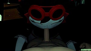 sex with vampire sunflower gets me so horny