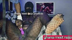 She licks my anus to satisfy me after cheating with ebony big ass and big black cock!