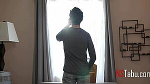 Steamy scents arise between stepmom's petals in taboo encounter. Huge big ass and shaved pussy get explored by mother-in-law slut.