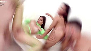 Brunette Jessy Jey Faces Dap And Fist In 2on2 Anal With Big Gapes And Creampie Swallow