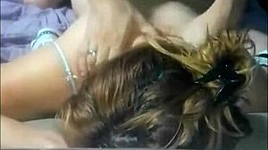 Masaje A Medi In Green Tanga Thong With Sexy Ass Panties!