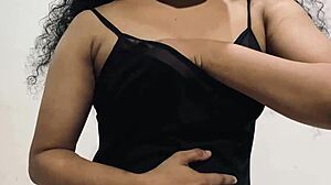 Personal-Error Kerala girl in night dress stripping