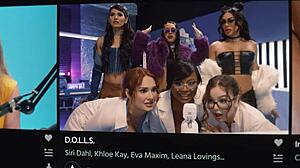 Girlsway naive student USES milf teacher kylie le beaus VIBRATOR controller without noticing in office