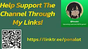 Komi teases Nagatoro with futa toy banging and titty fuck