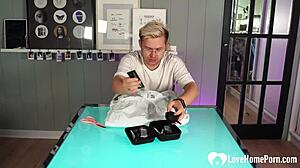 Redhead cutie obeys my every command with tattoo and natural tits in homemade doggystyle missionary