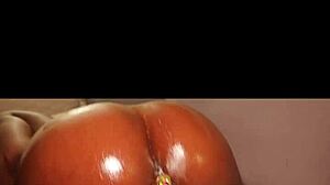 Watch my creamy pussy up close, Lola Black, as your naughty neighbor girl with pierced nipples