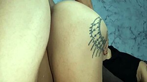 Hermanastro Cums In Hermanastra's Mouth After Intense Blowjob!