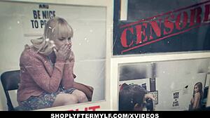 i think model milf kyaa chimera can cheat security during black friday shoplyfter mylf