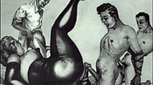 Vintage Erotic Drawings Collection