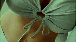 Wifey Stuns In Perfect Tit Flashing Shirt