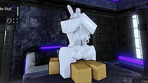 I bred this cute lil bunny femboy hard!