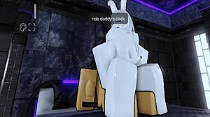 I bred this cute lil bunny femboy hard!