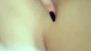 Brunette with Very Wet Pussy Masturbating with Fingers!