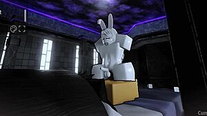 I bred this cute lil bunny femboy hard!