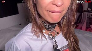 Slipped the Collar on the Slut to Make Her Obey - Ravaged Her with My Giant Cock