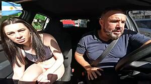 Sit on that cock in Buenos Aires street, Almendra Gala