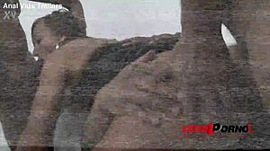 I'm getting wrecked in this 3on1 interracial with Angel Karyna, balls deep anal and double penetration SZ1123.