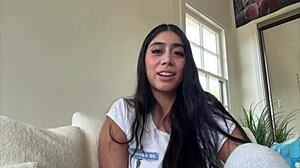 Violet Myers goes deeper in interracial casting