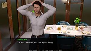 nursing back to pleasure with big tits and ass