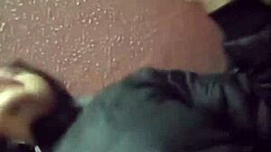 big ass gape from brazilian hanzzell guerrero contrasts with deepthroat in kitchen during european casting interview game