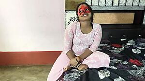 Young stepsister tries double adventure in intimate Hindi audio encounter