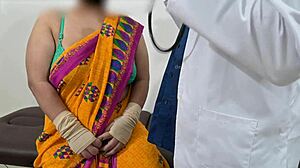 i feel so turned on as doctor checks telugu aunty boobs in hospital