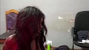 Ebony Slut Takes Tight Pussy Pounding in Doggystyle from Huge Cock!