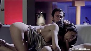 Maya Woulfe Fucks American Stud with Deepthroat and Doggystyle