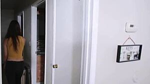 Stepbro Dylan Rams Cock into Stepsis Bent Over Doggystyle