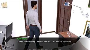 nursing back to pleasure with big tits and ass