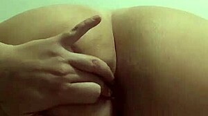 Intense Play with Dildo on All Fours Like a Naughty Pup