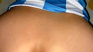 Vecinita Gets Passionate Fuck Cheating on Husband on Home Terrace in Homemade Infiel Video Filled with Cum First Part