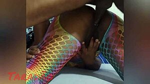 Cuzinho Safado Da Minha Preta. Ebony Bbw Takes Anal Licking And Handjob In Homemade Massage.