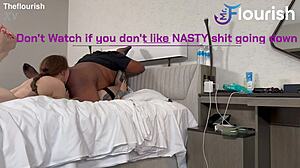 Trailer Evethesexyfairy And Cherrybomb Double Jack Up Mrflourish With Ass Licking And Vibrator