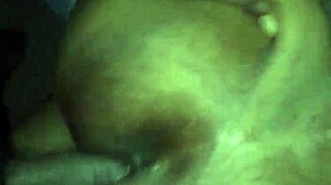 Ghetto bbw milf spreads huge ass while holding back cum