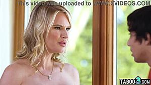 shocked stepson ends up taboo fucking embarrassed milf stepmom rachael cavalli with blowjob and deepthroat