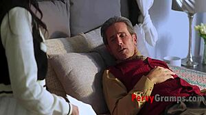 old man stuffs his wrinkly pickle inside teen 18+, oh god it's so gross but hot