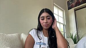 Violet Myers goes deeper in interracial casting