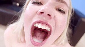 Rebel Rhyder takes on three guys for intense fucking with DP, DAP, DVP, fisting, squirting, creampie, and cum swallow in rough action