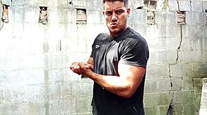 Yuri Gaúcho - Bodybuilder Shows Off Horny Side With Impressive Cumload