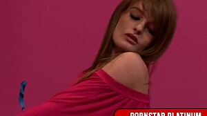 Why is Faye Reagan this horny teen playing with huge dildo solo?