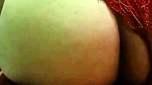 pov of curvy mature latina riding cowgirl until milking out every drop