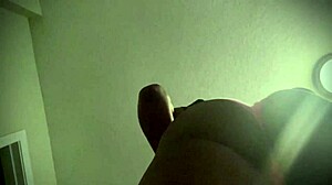 Petite ebony girl shows off her twerking skills