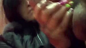 big ass gape from brazilian hanzzell guerrero contrasts with deepthroat in kitchen during european casting interview game