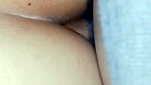 hard arab couple dives into sex with anal creampie inside big ass