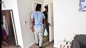 Welfare Check Turns Into Interracial MMF Threesome With BBW And Big Black Cock Action